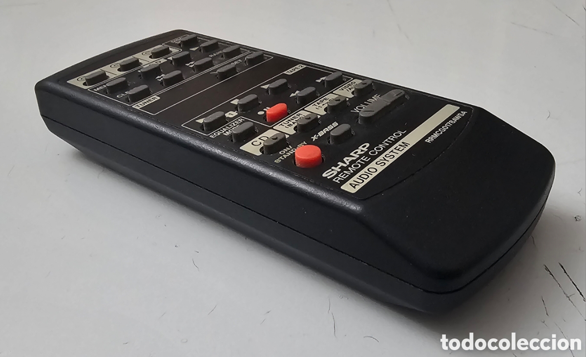 Segunda mano: MANDO A DISTANCIA SHARP REMOTE CONTROL AUDIO SYSTEM RRMCG0178AWSA - Foto 2