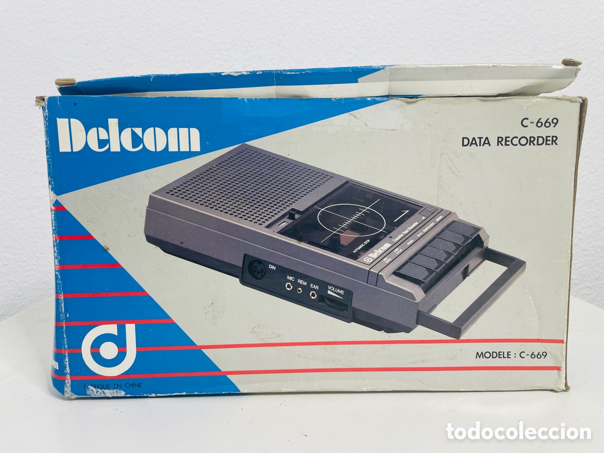 Segunda mano: Delcom Cassette Computer Recorder - Foto 1