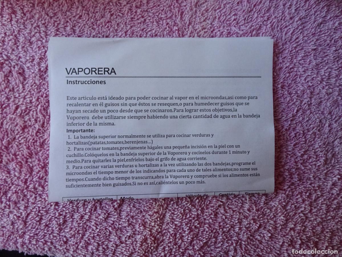 Segunda mano: vaporera doble multifuncional para microondas - Foto 6