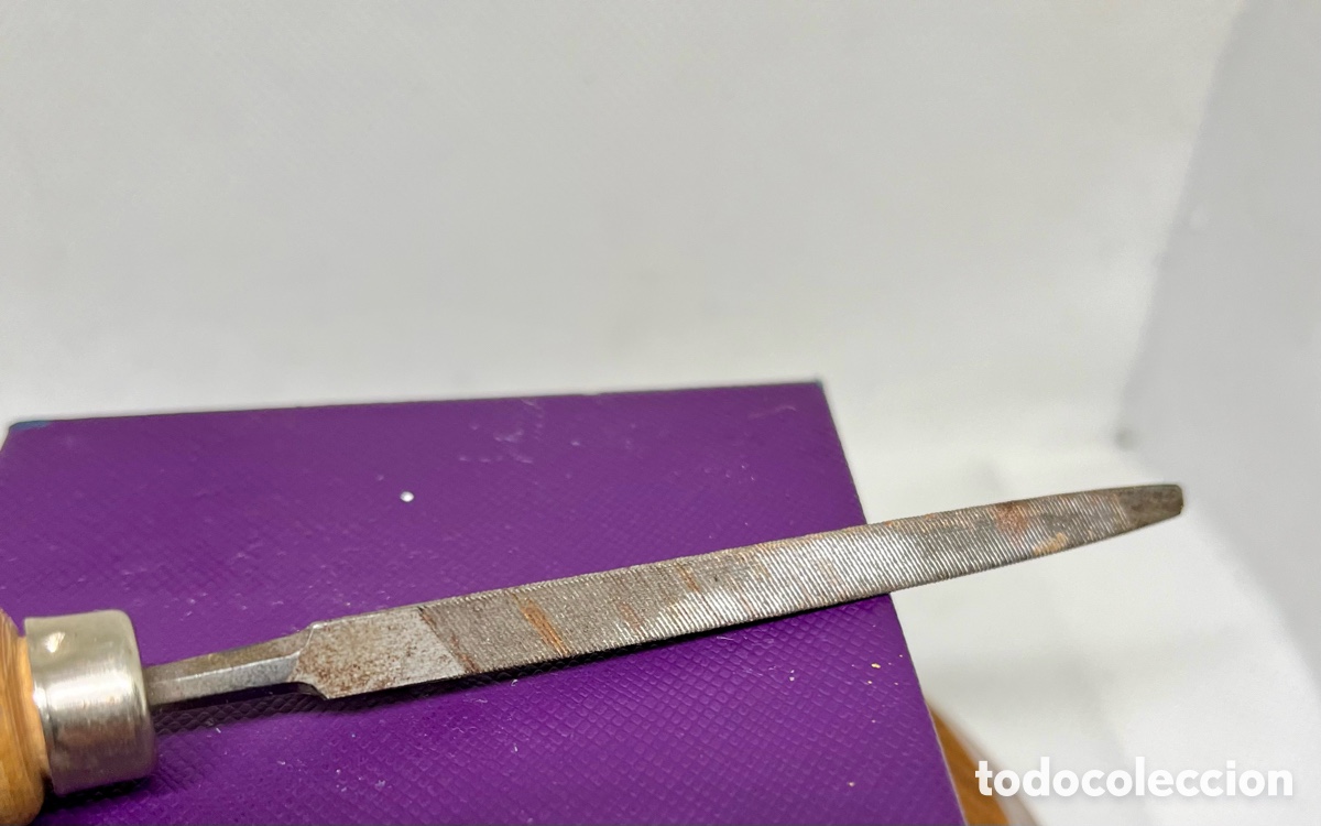 Segunda mano: LIMA TRIANGULAR COMO NUEVA - Foto 3