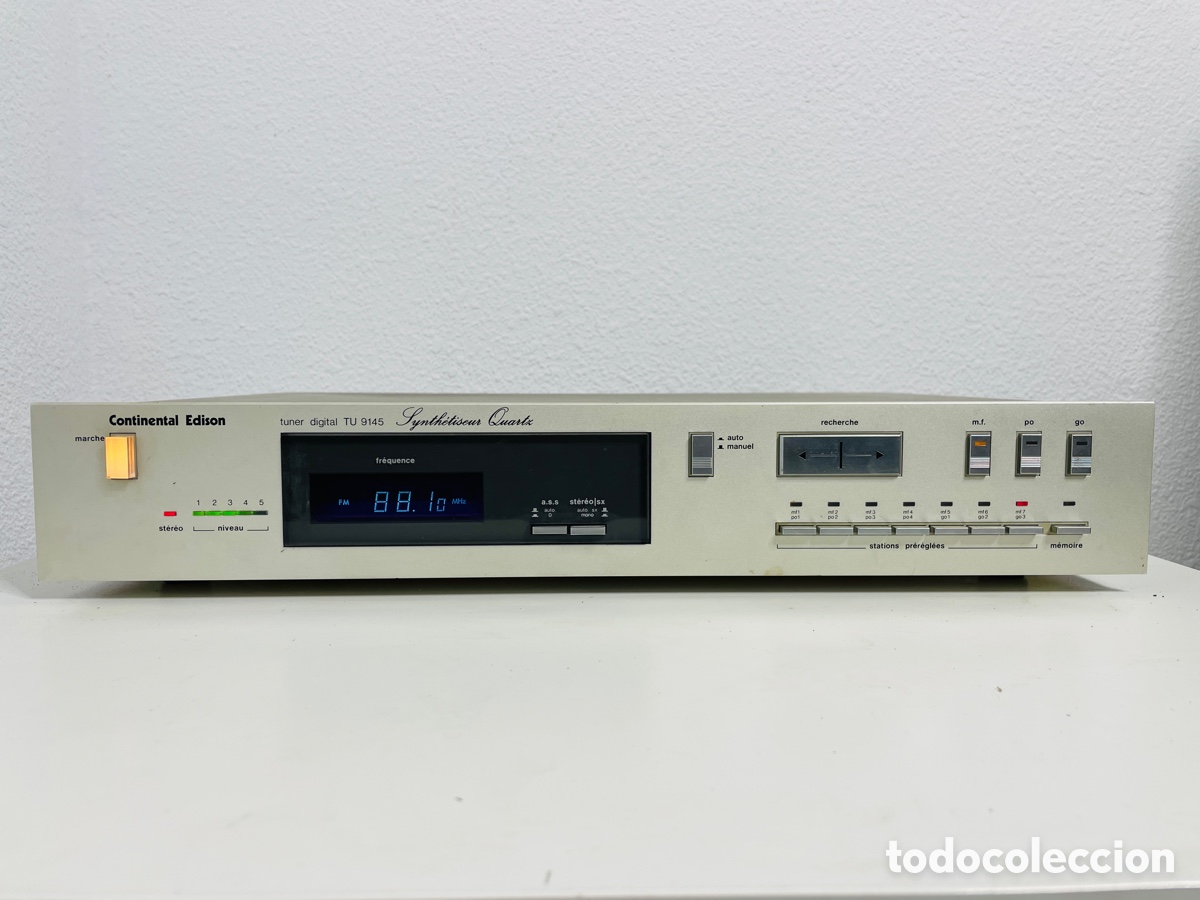 Segunda mano: Continental Edison Hifi Vintage Tuner - Foto 2