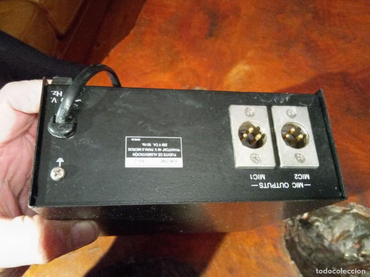 Segunda mano: FUENTE ALIMENTACION 2 MICROS FONESTAR PHANTOM POWER SUPPLY PH2 FUNCIONANDO - Foto 4