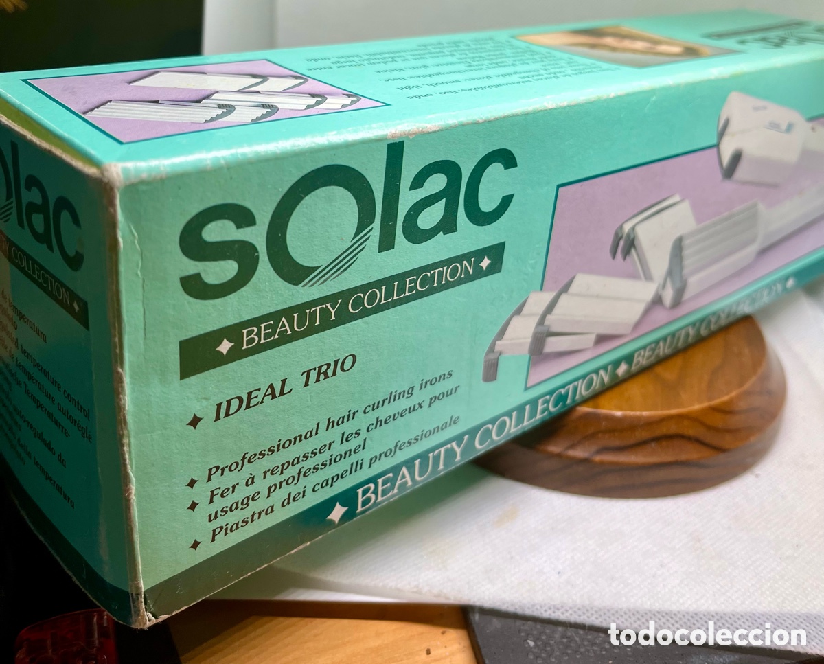 Segunda mano: PLANCHAS PARA EL PELO PROFESIONAL SOLAC - Foto 5