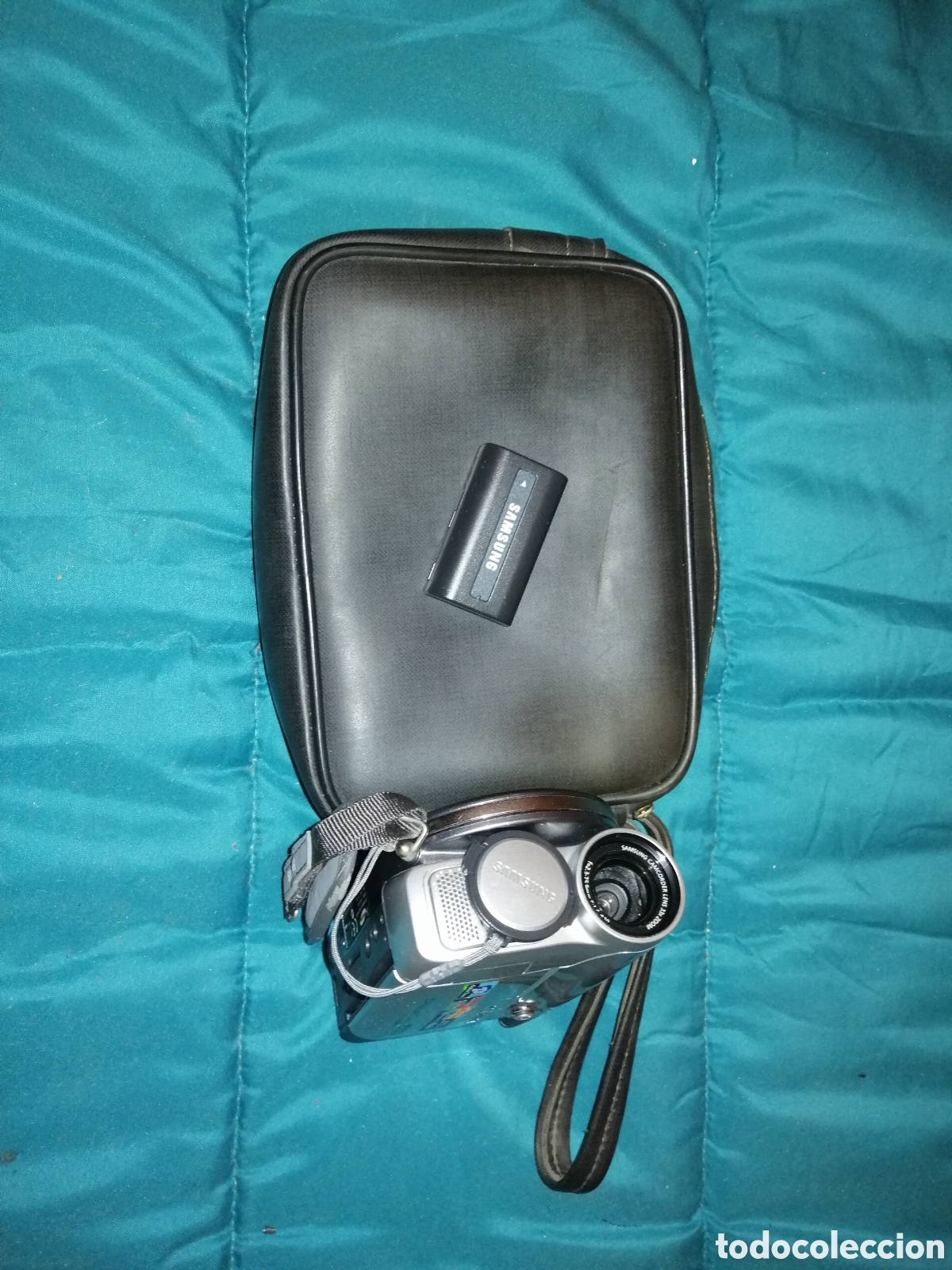 Segunda mano: Videoc&aacute;mara Samsung modelo VP dc163 con bater&iacute;a y funda - Foto 3