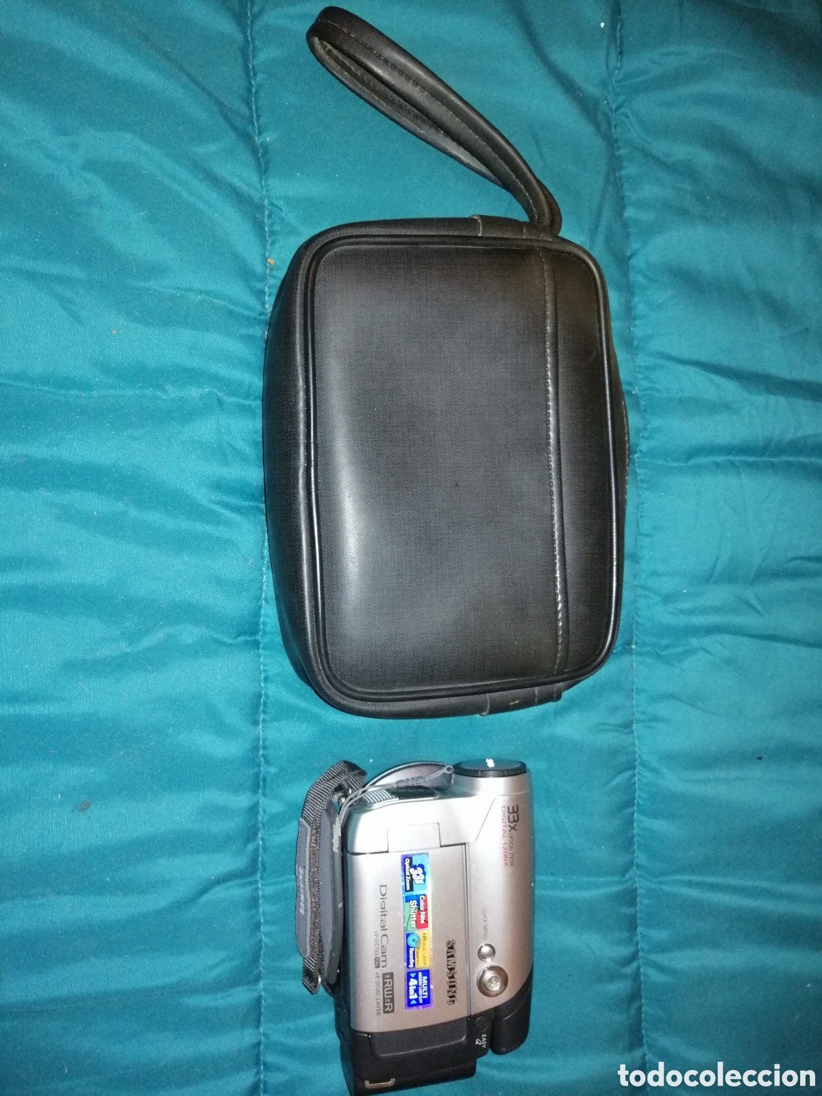 Segunda mano: Videoc&aacute;mara Samsung modelo VP dc163 con bater&iacute;a y funda - Foto 1
