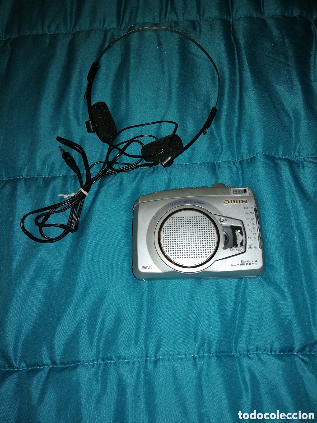 Segunda mano: Radio cassette Aiwa hs js-199 con cascos - Foto 2