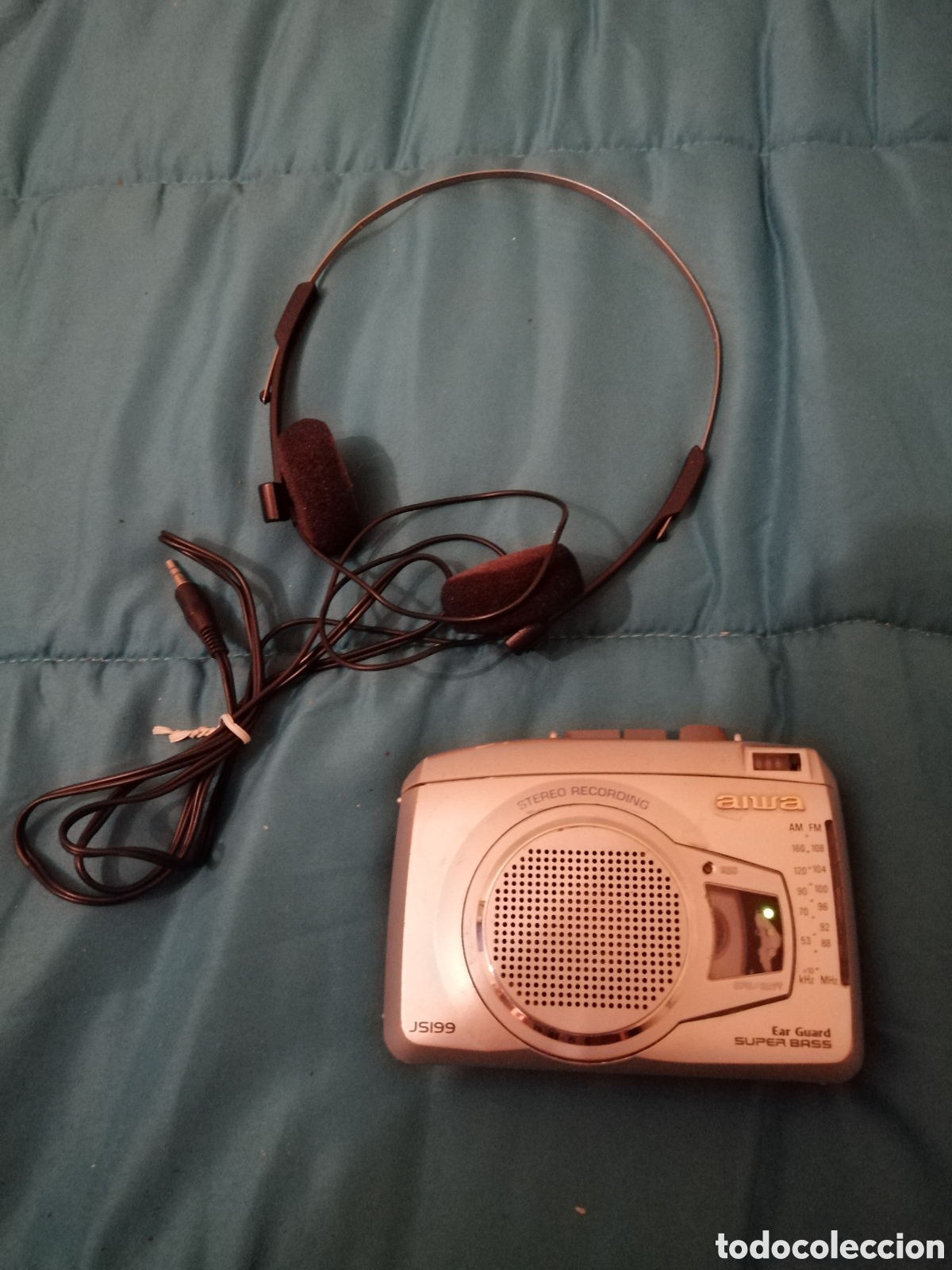 Segunda mano: Radio cassette Aiwa hs js-199 con cascos - Foto 4