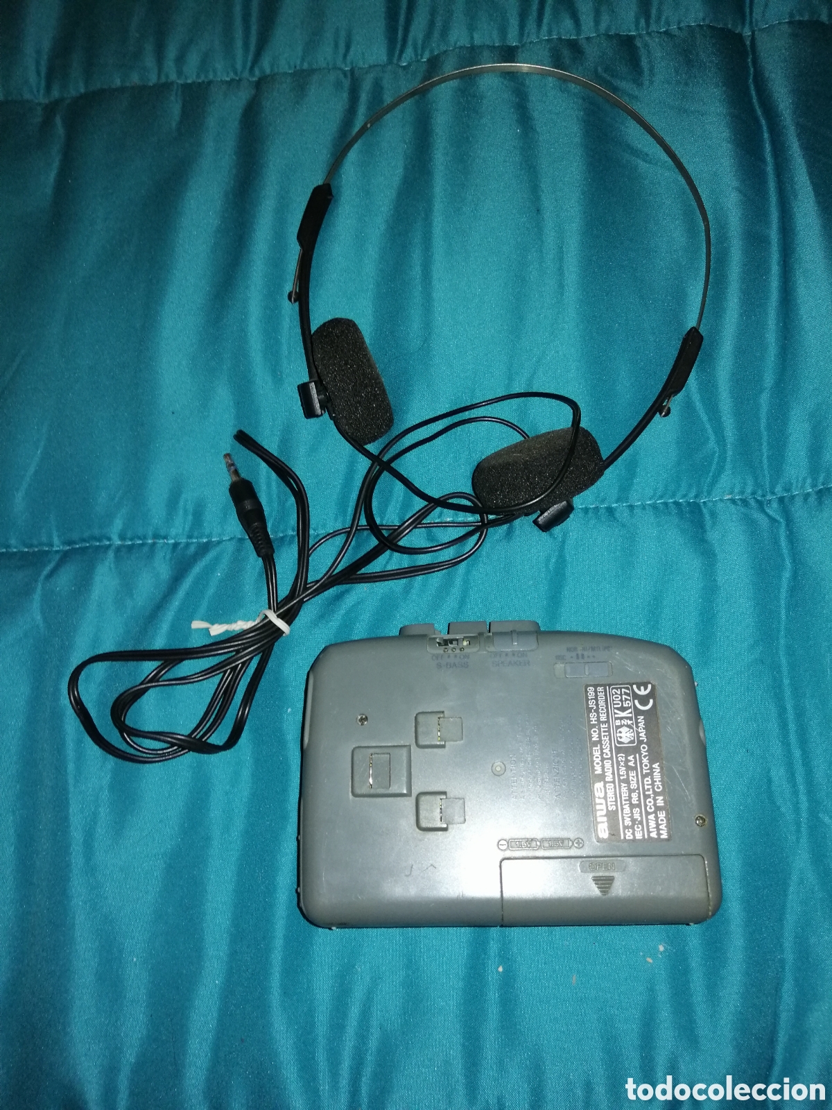 Segunda mano: Radio cassette Aiwa hs js-199 con cascos - Foto 5