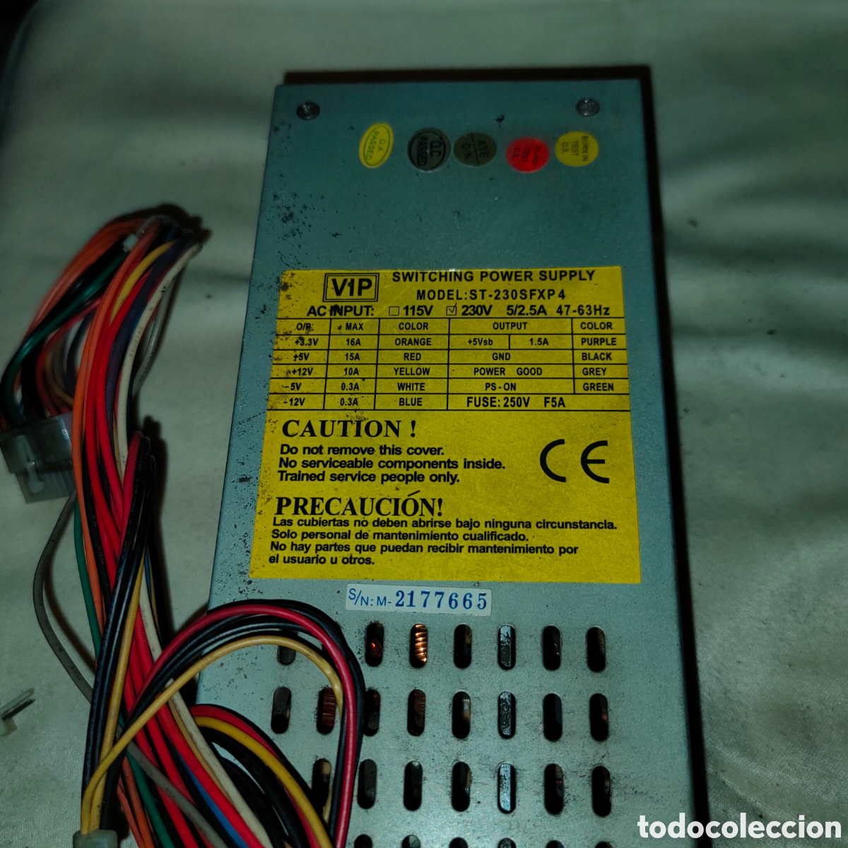 Segunda mano: Fuente de alimentacion pc - Foto 3