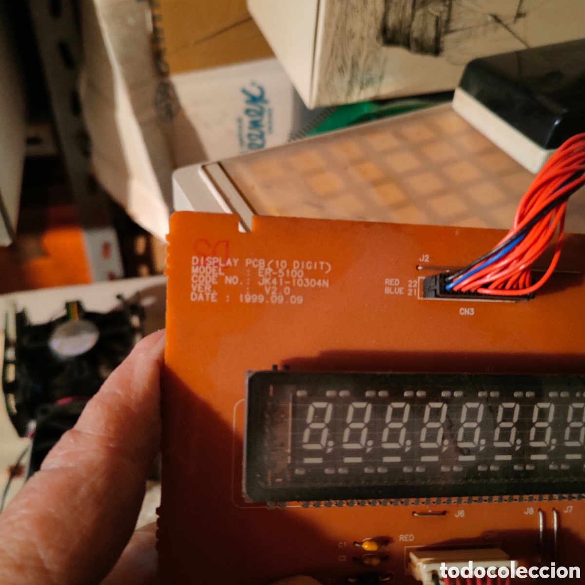 Segunda mano: Placa con visor de led y visor para cliente de tegistradora samsung - Foto 3