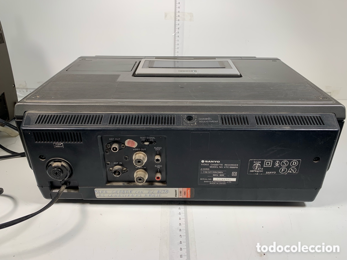 Segunda mano: V&iacute;deo VHS Sanyo Vtc 5500PG - Foto 7