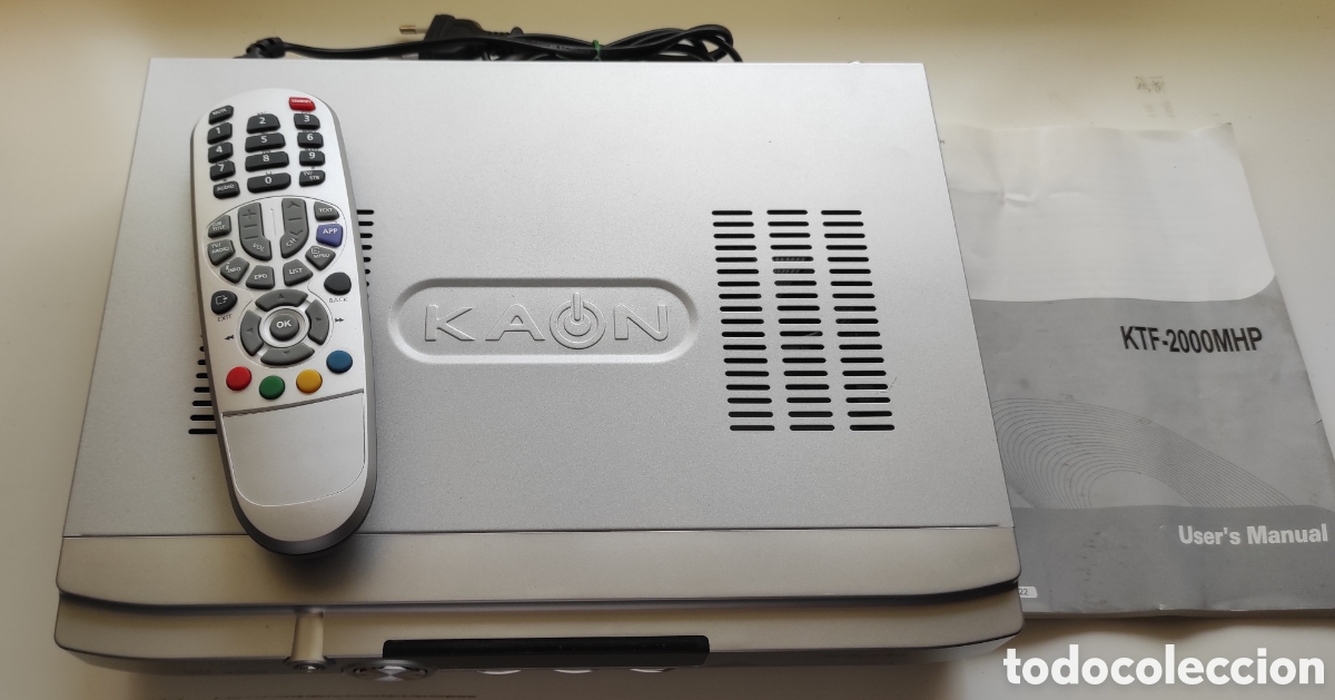 Segunda mano: Receptor digital sat&eacute;lite Kaon - Foto 2