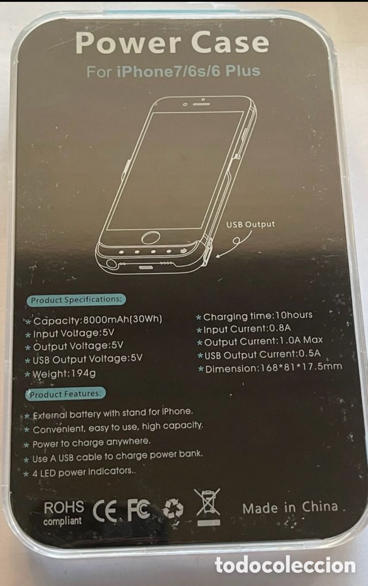 Segunda mano: FUNDA DE DOBLE CARGA 3X1 IPHONE / ANDROID POR USB - Foto 7