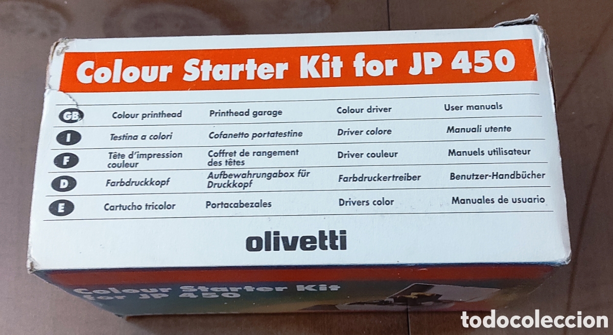 Segunda mano: Olivetti Color starter pack JP 450 - Foto 2