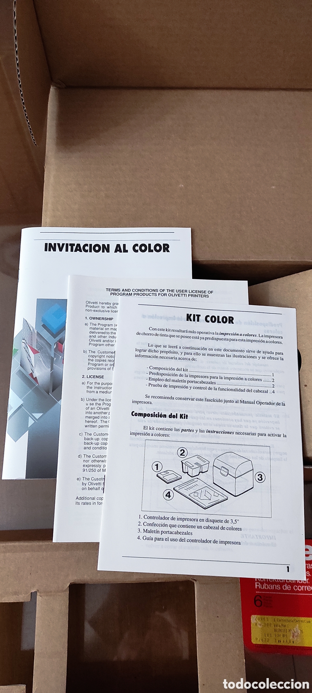 Segunda mano: Olivetti Color starter pack JP 450 - Foto 7