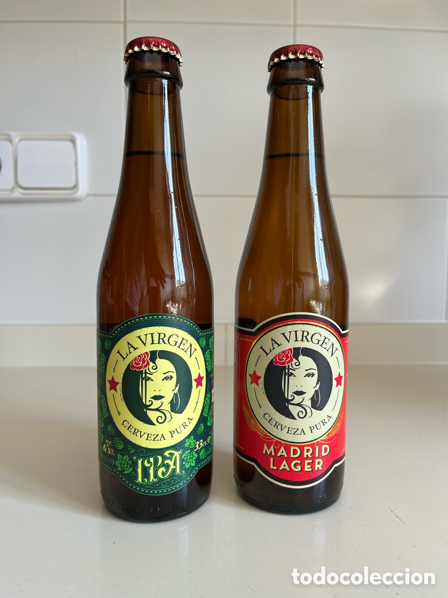 Segunda mano: Botellas de cerveza, La Virgen - Foto 1