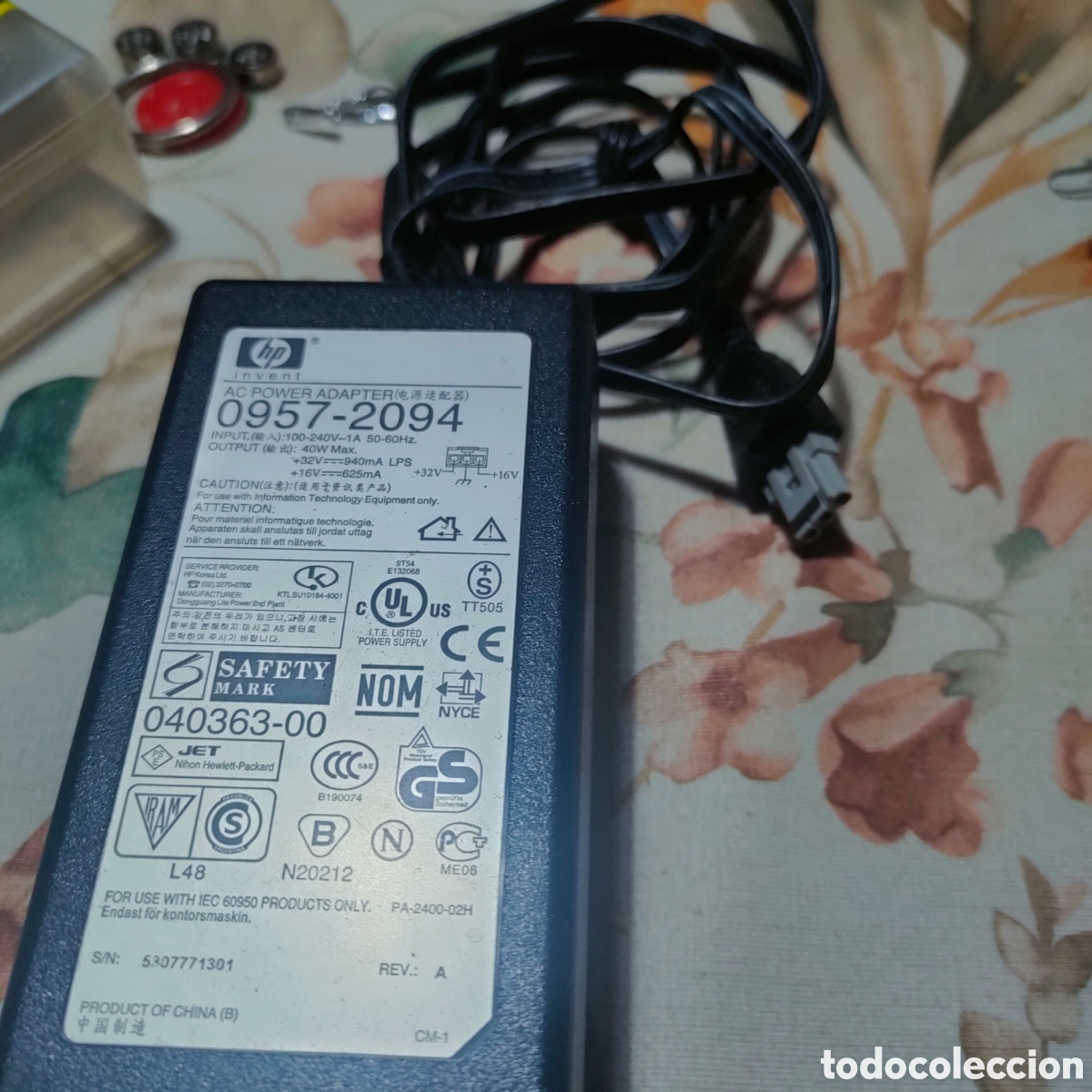 Segunda mano: Transformador de impresora HP - Foto 1