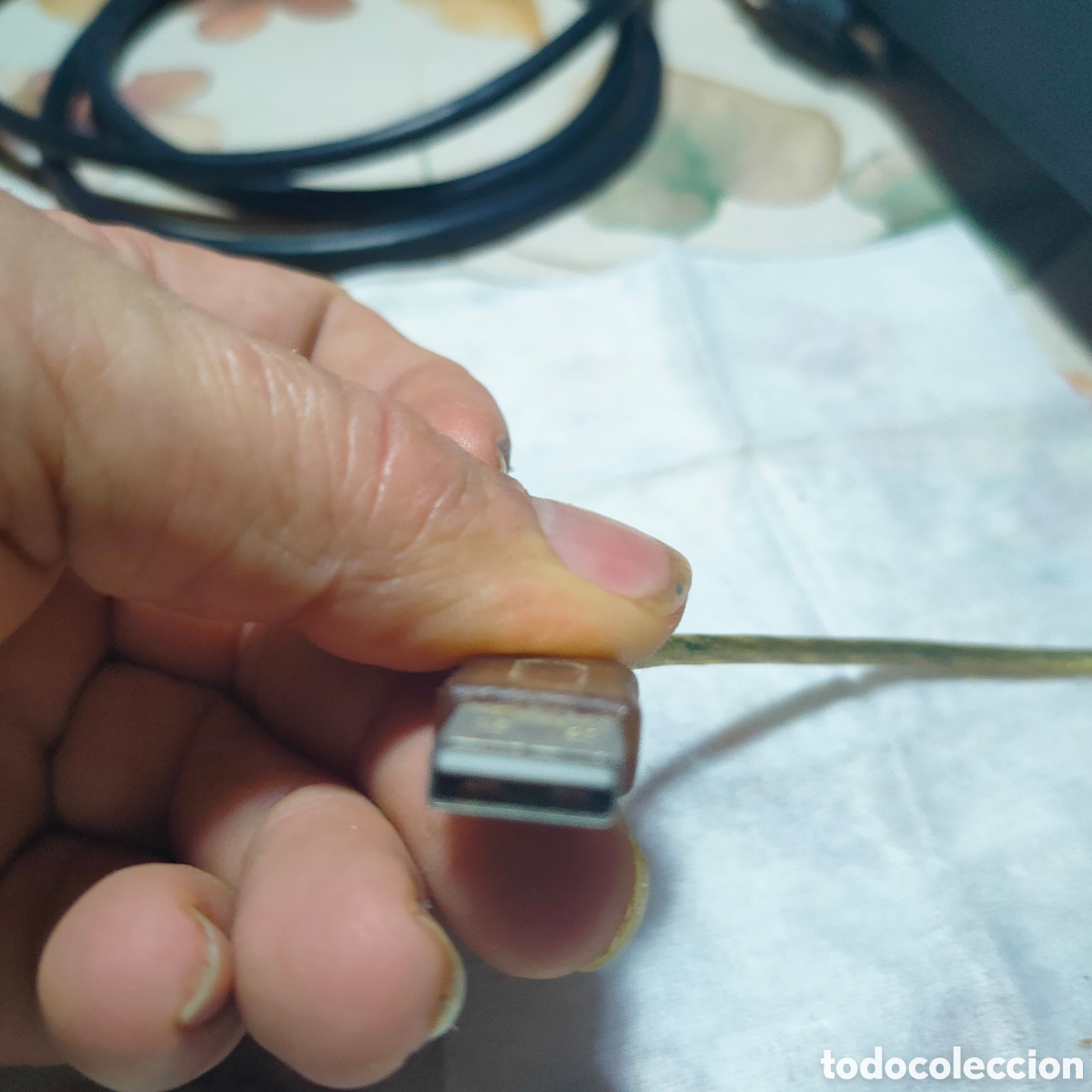 Segunda mano: Cable USB macho y hembra - Foto 1