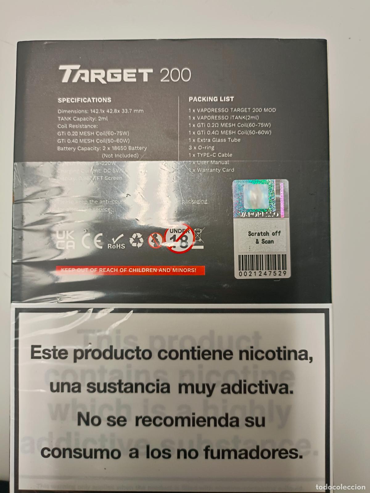 Segunda mano: Vaporesso Target 200 Vapeo Martin - Foto 20