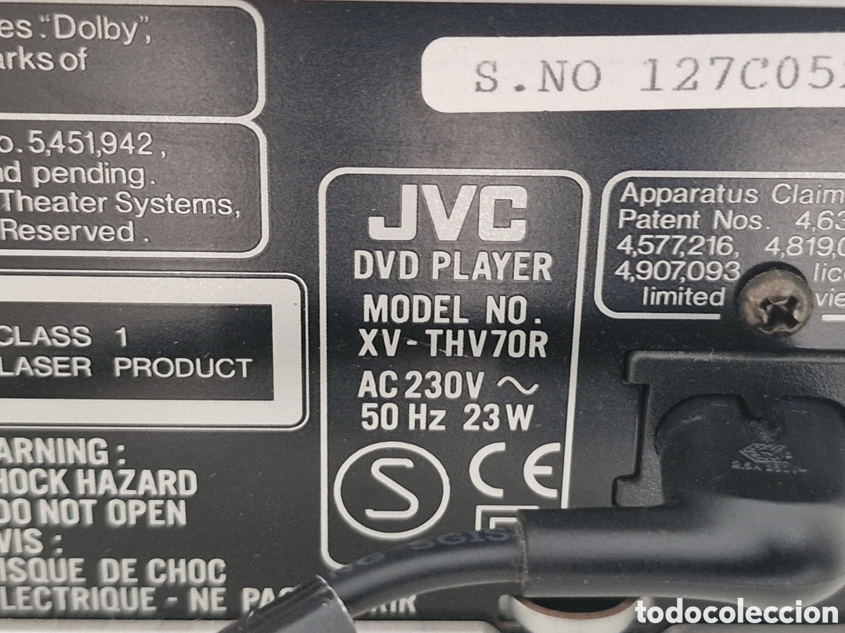 Segunda mano: DVD JVC XV-THV7OR - Foto 3
