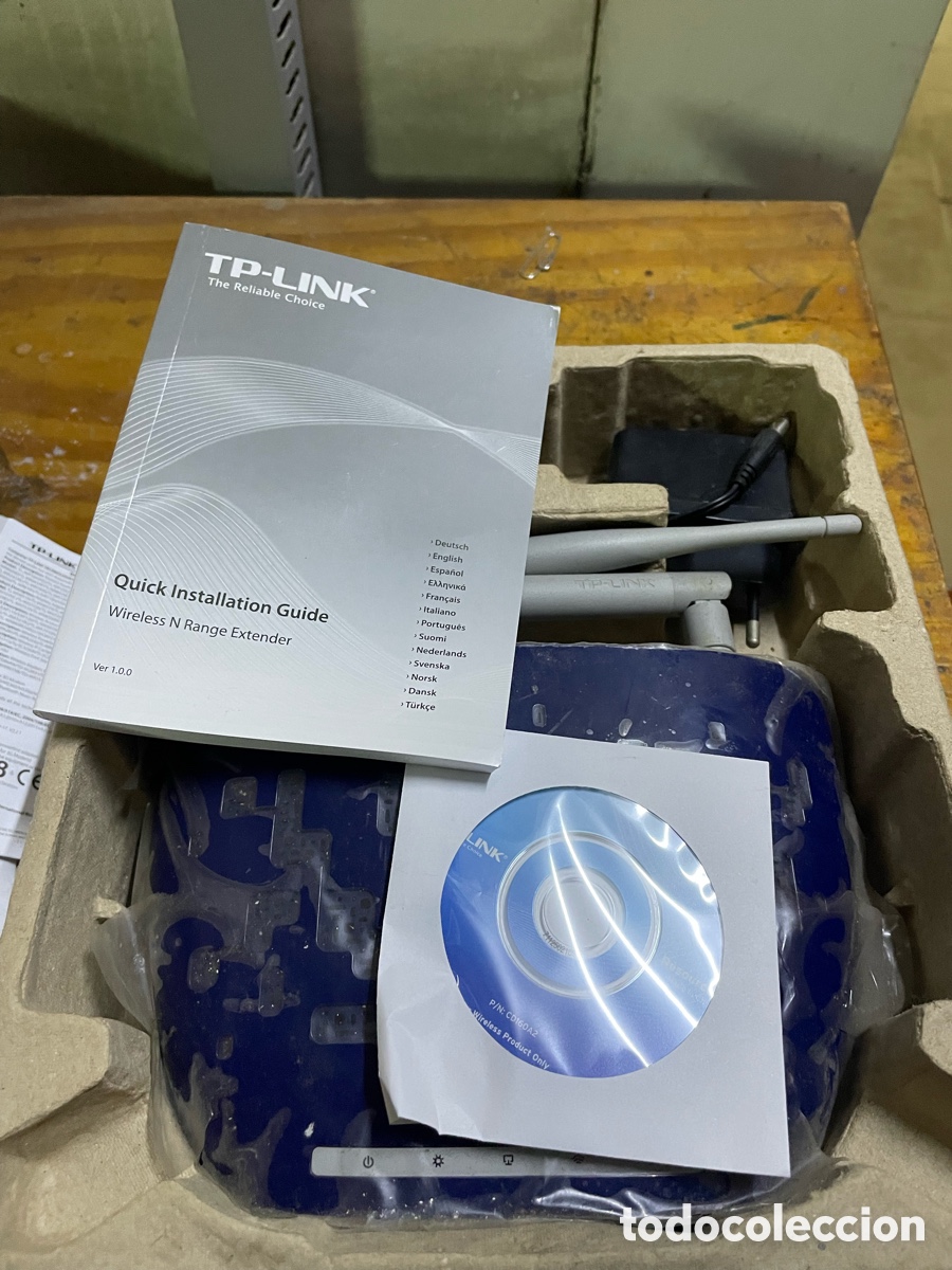 Segunda mano: TP-Link router con dos Antenas 300 MGB nuevo - Foto 2
