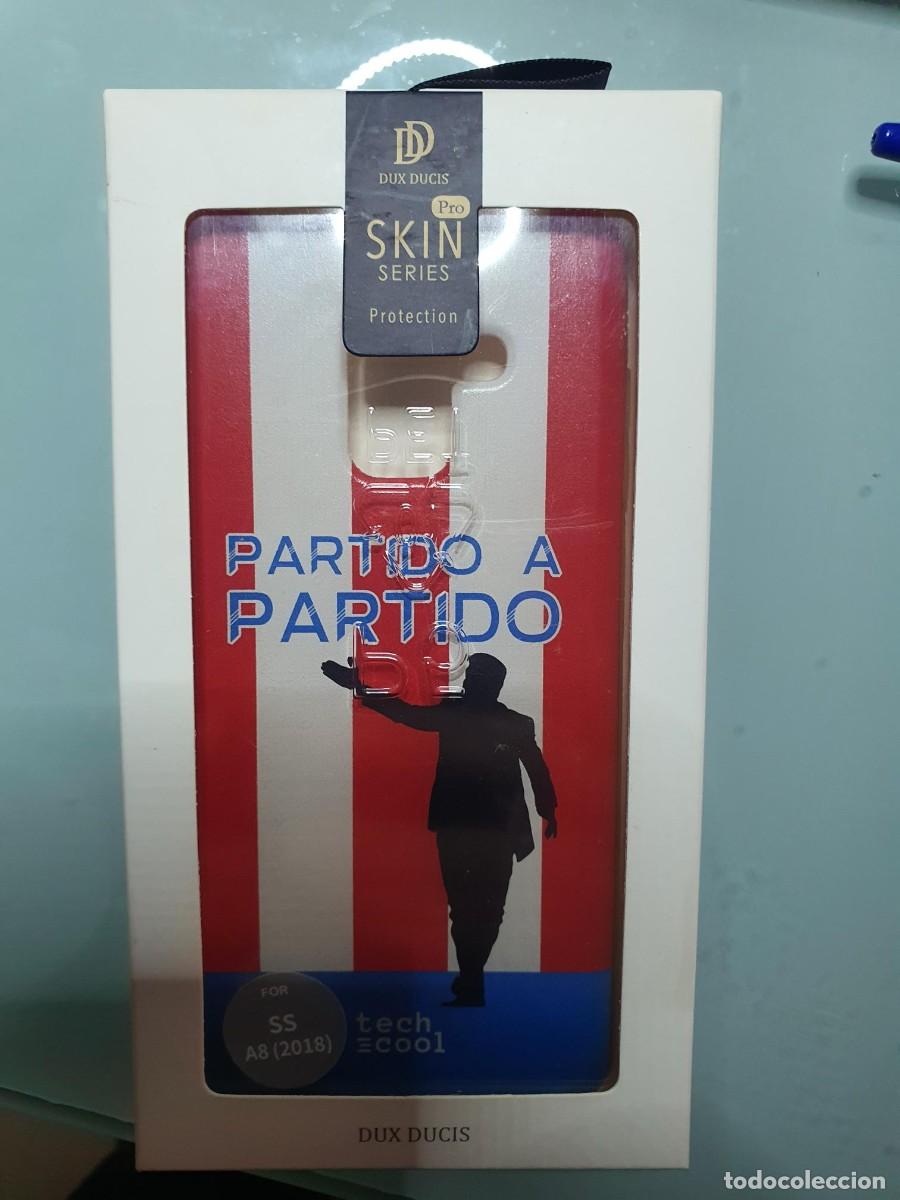 Segunda mano: FUNDA SAMSUNG A8 ATL&Eacute;TICO DE MADRID - Foto 1