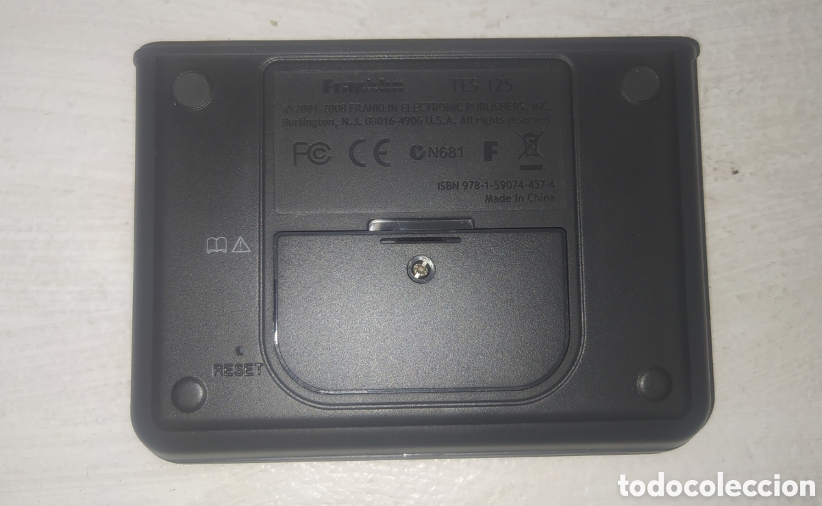 Segunda mano: Traductor Franklin TES-125 - Foto 2