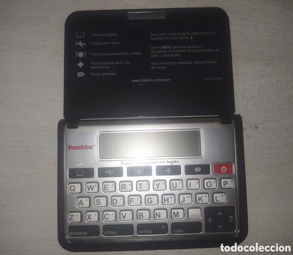 Segunda mano: Traductor Franklin TES-125 - Foto 3