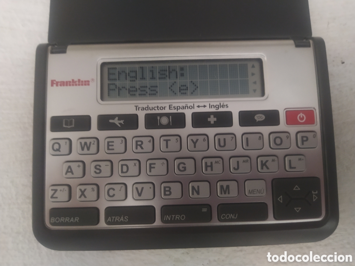 Segunda mano: Traductor Franklin TES-125 - Foto 5
