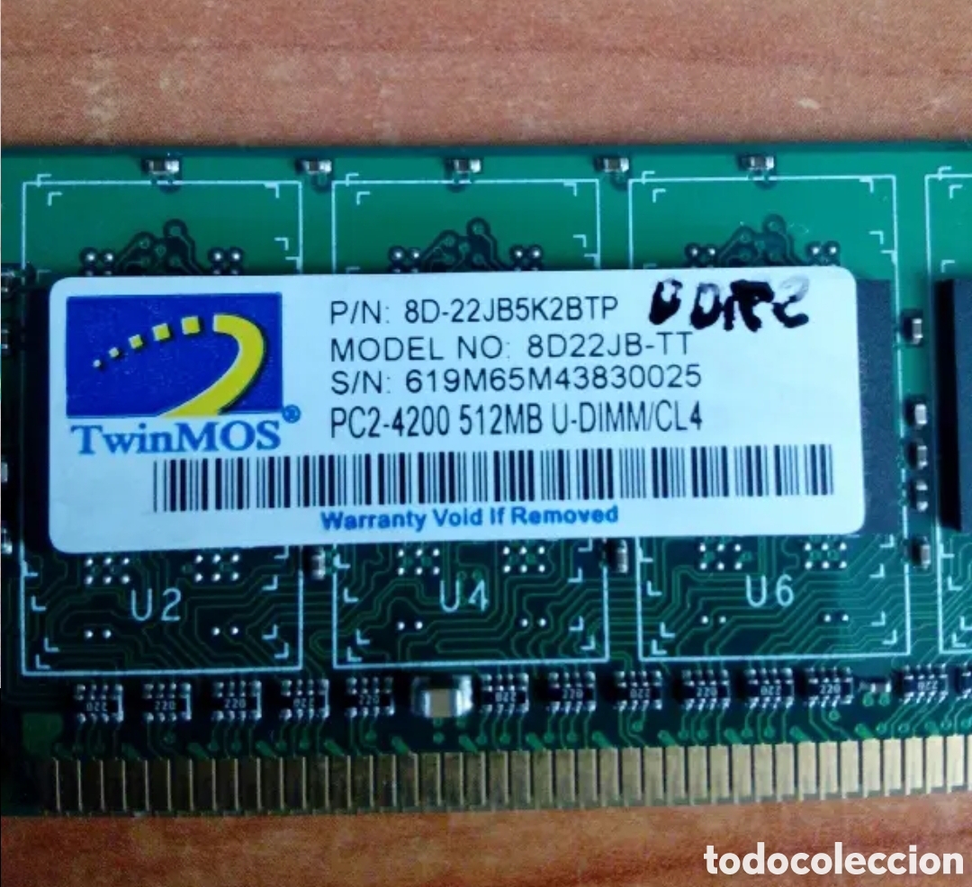 Segunda mano: Memoria Ram para Ordenador - Foto 1