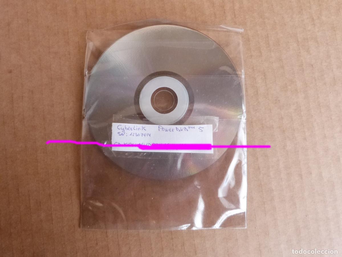 Segunda mano: CD disco de software CyberLink PowerDVD 5 programa aplicacion PC ordenador - Foto 2