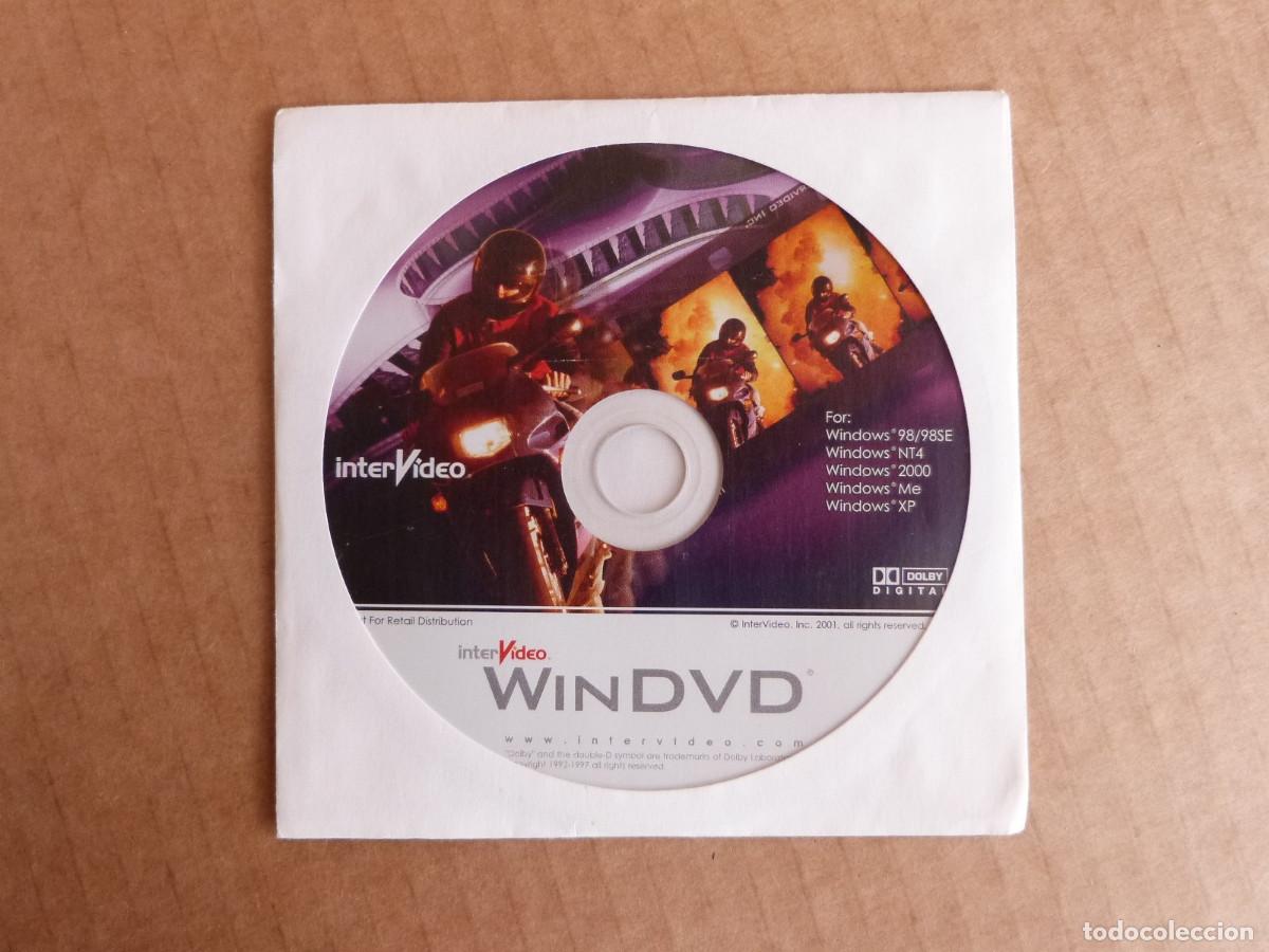 Segunda mano: CD disco de software interVideo WinDVD programa aplicacion PC ordenador - Foto 2