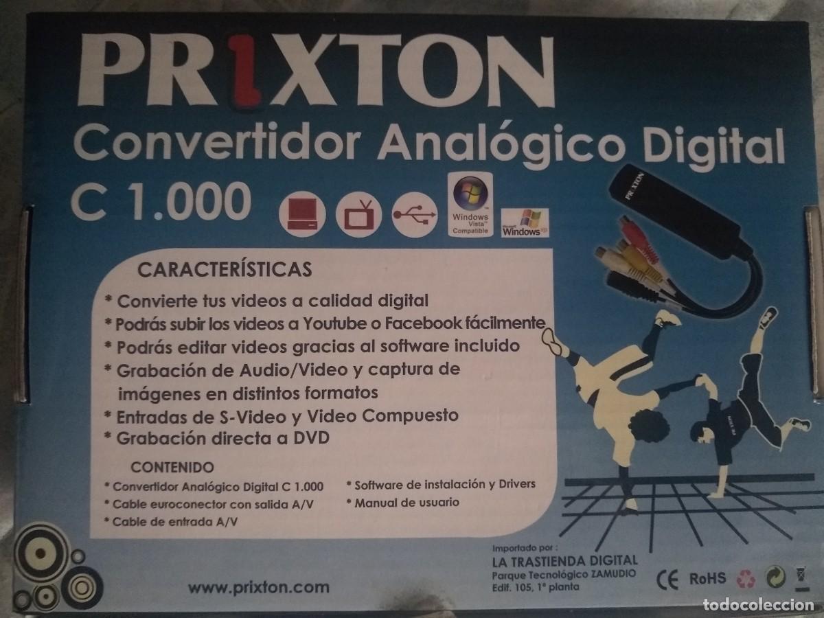 Segunda mano: Convertidor PRIXTON. Convertidor Anal&oacute;gico Digital C 1.000 - Foto 2