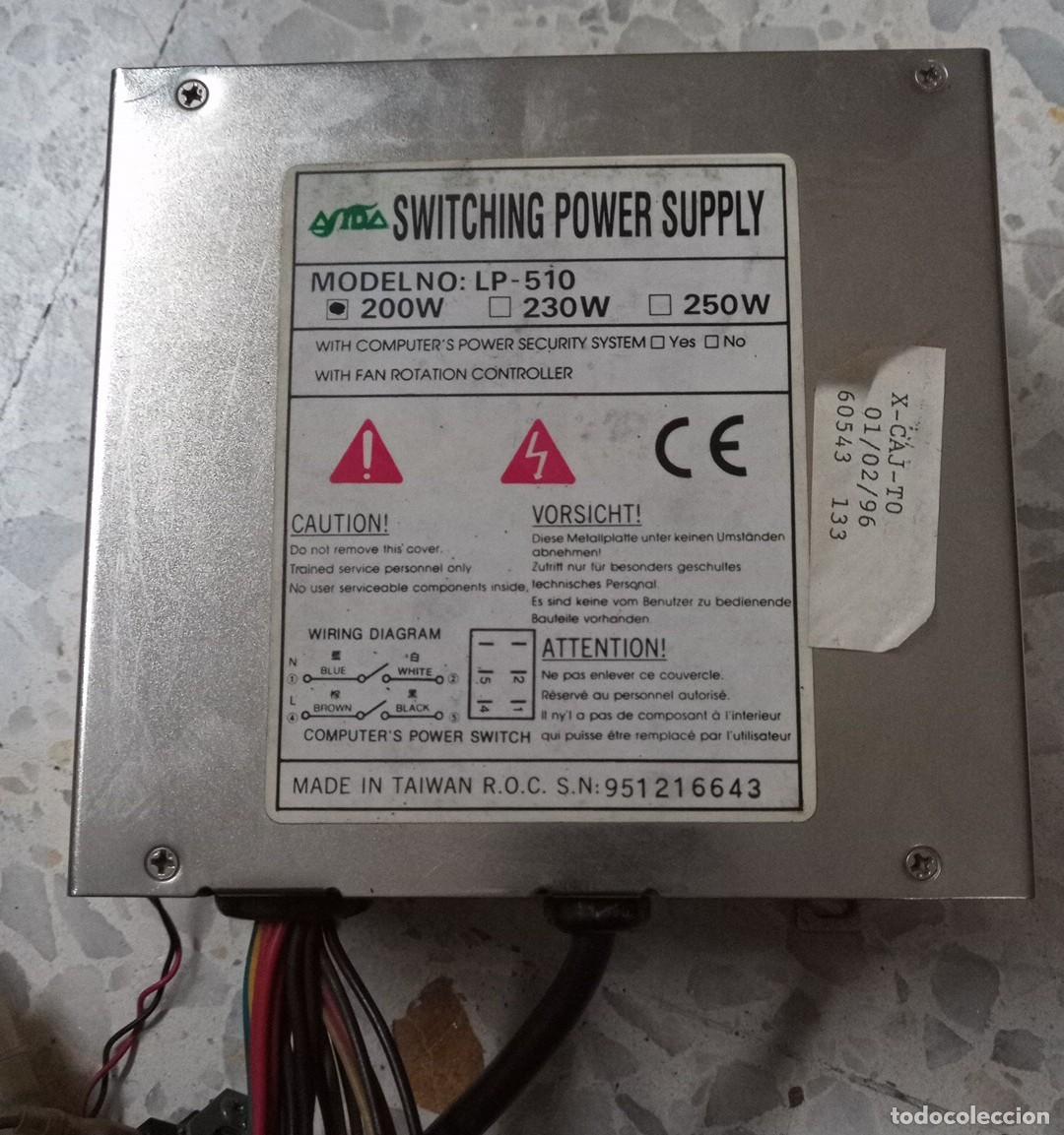 Segunda mano: Fuente de alimentaci&oacute;n de PC ASIDA 200W....sanna - Foto 1