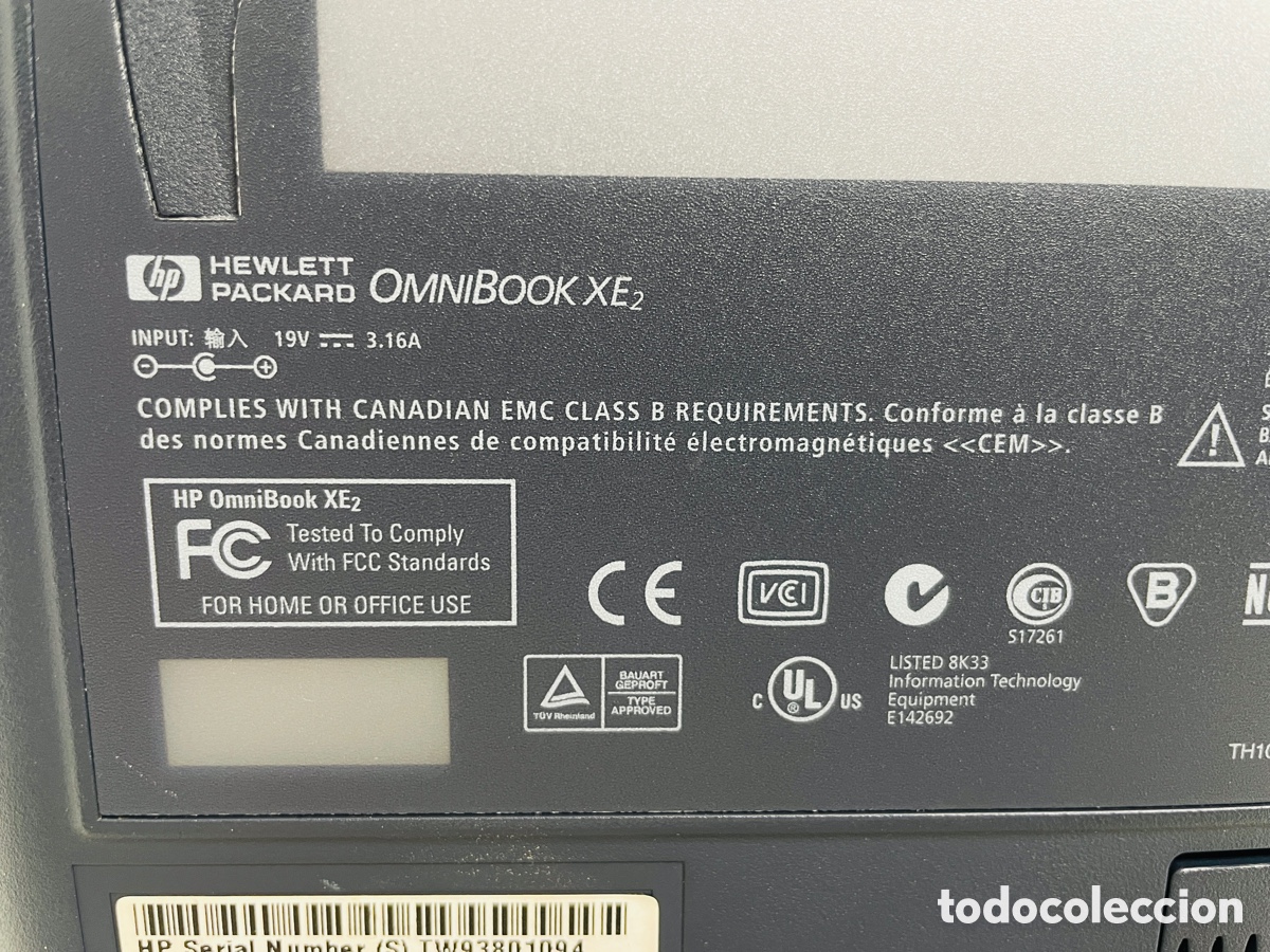 Segunda mano: Hewlett Packard OmniBook XE 2 - Foto 8