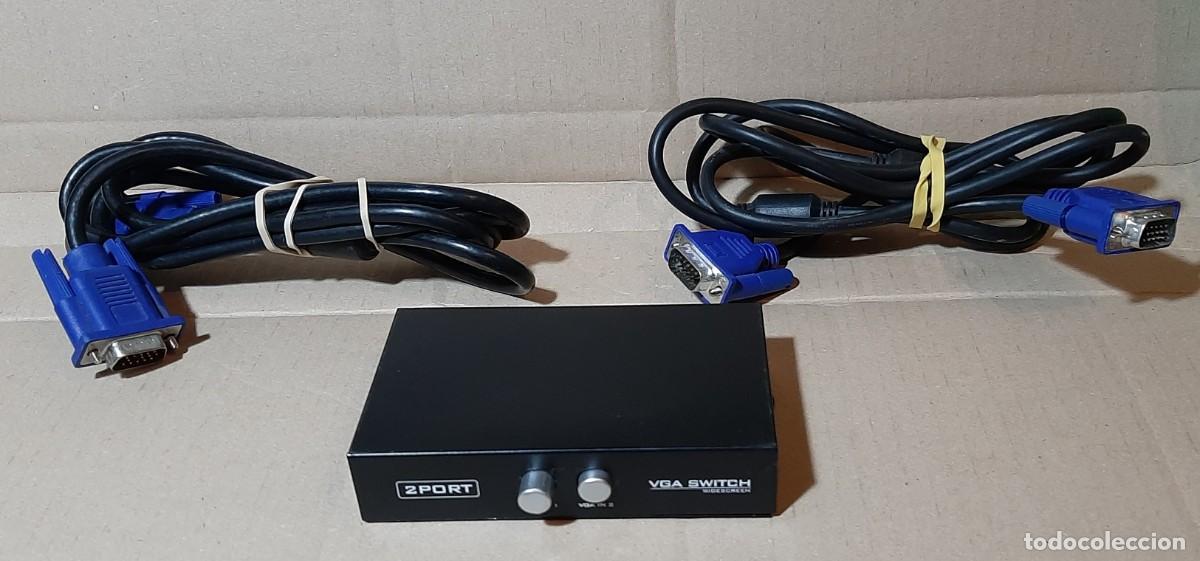 Segunda mano: CAJA VGA SWITCH CON CABLES - Foto 1