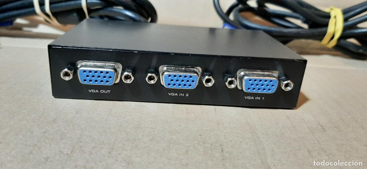 Segunda mano: CAJA VGA SWITCH CON CABLES - Foto 3