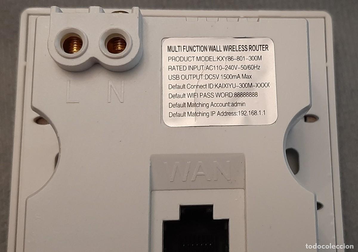 Segunda mano: PANEL DE PARED REPETIDOR WIFI USB LAN - Foto 3