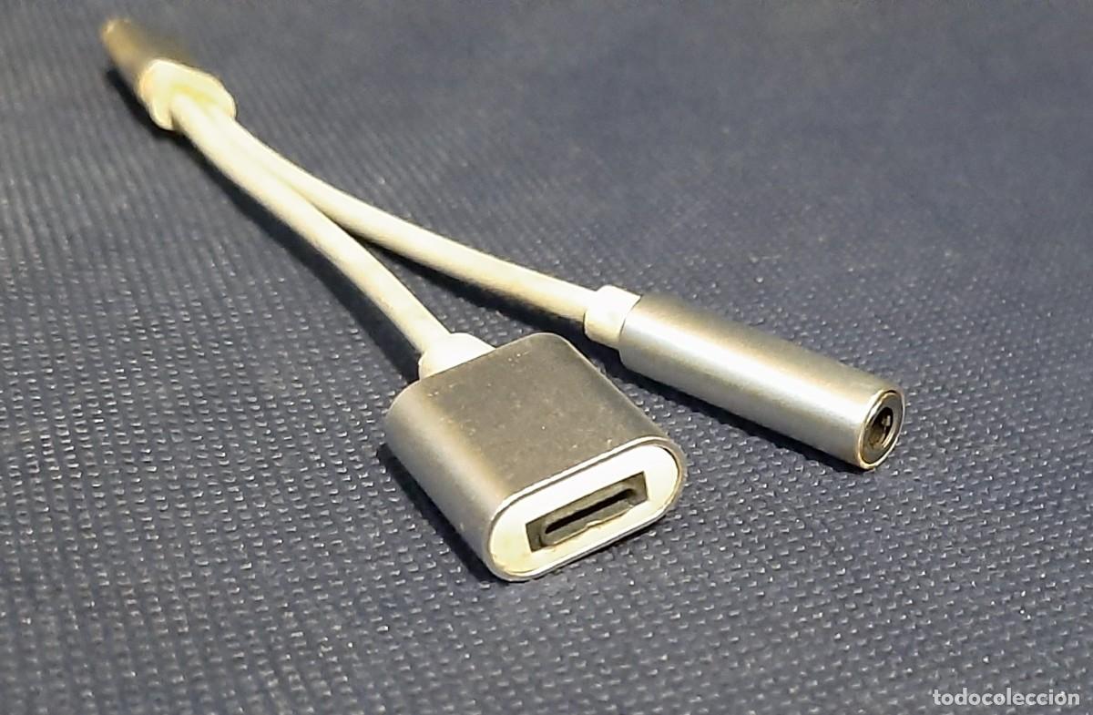 Segunda mano: Cable Iphone doble carga y audio - Foto 2