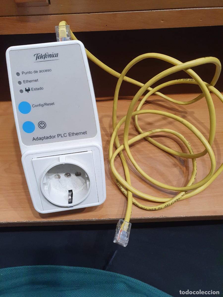 Segunda mano: Lote 2184. Adaptador PLC Ethernet, de Telef&oacute;nica. - Foto 1