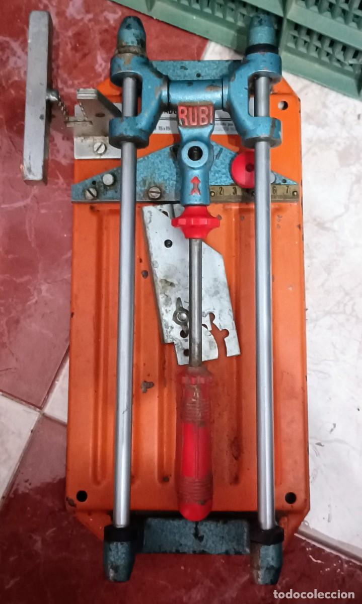 Segunda mano: Cortador de azulejos &rdquo;Rub&iacute;&rdquo; - Foto 1