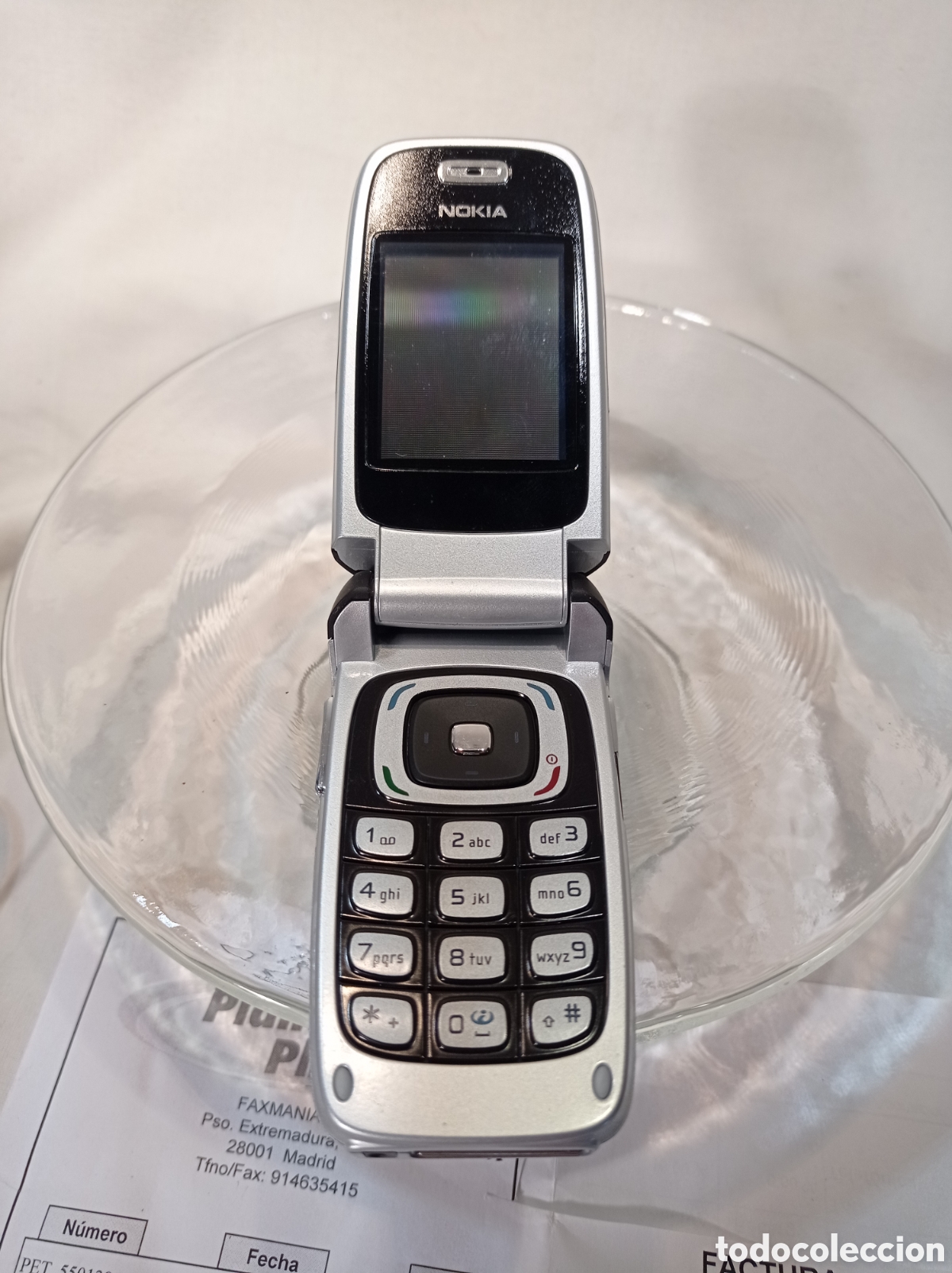 Segunda mano: TEL&Eacute;FONO NOKIA 6103 MOVISTAR NEGRO COMPLETO FUNCIONANDO - Foto 7