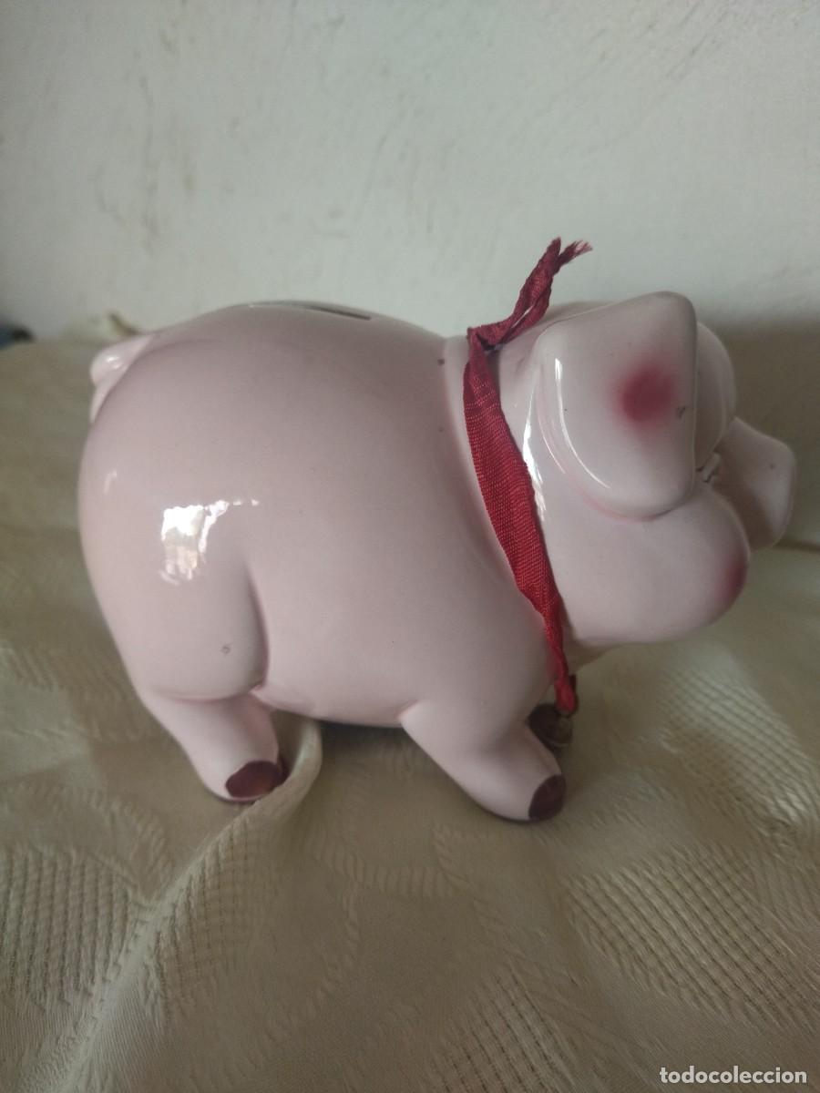 Segunda mano: Bonito cerdito de cer&aacute;mica, hucha. - Foto 3