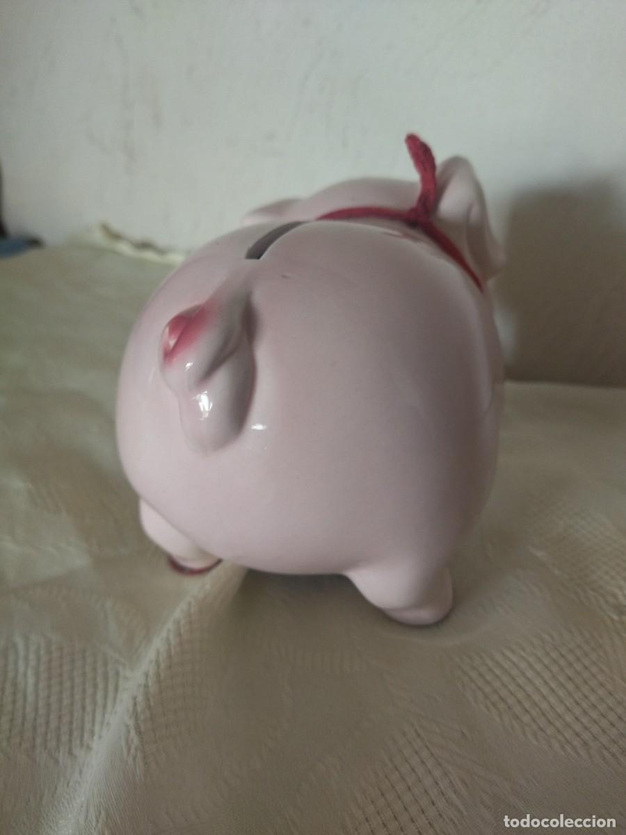 Segunda mano: Bonito cerdito de cer&aacute;mica, hucha. - Foto 4