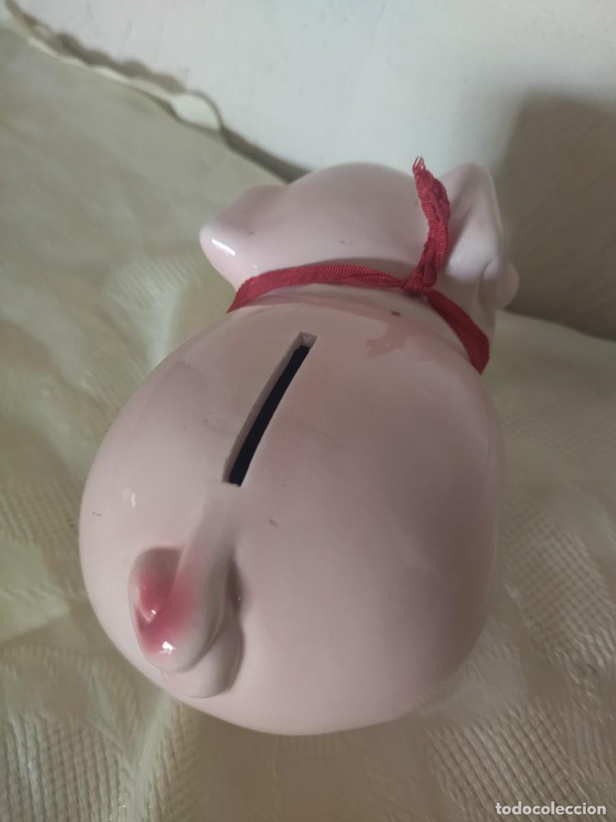 Segunda mano: Bonito cerdito de cer&aacute;mica, hucha. - Foto 5