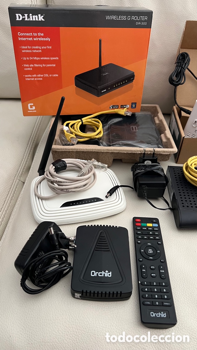 Segunda mano: Lote de Modems wifi, Receptor Tv y varios - Foto 2