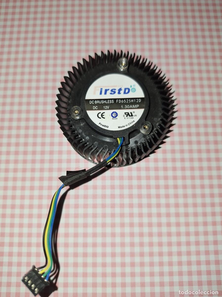 Segunda mano: VENTILADOR FIRSTD, 12V, 1,30 Amp. REF. FD6525H12D. - Foto 1