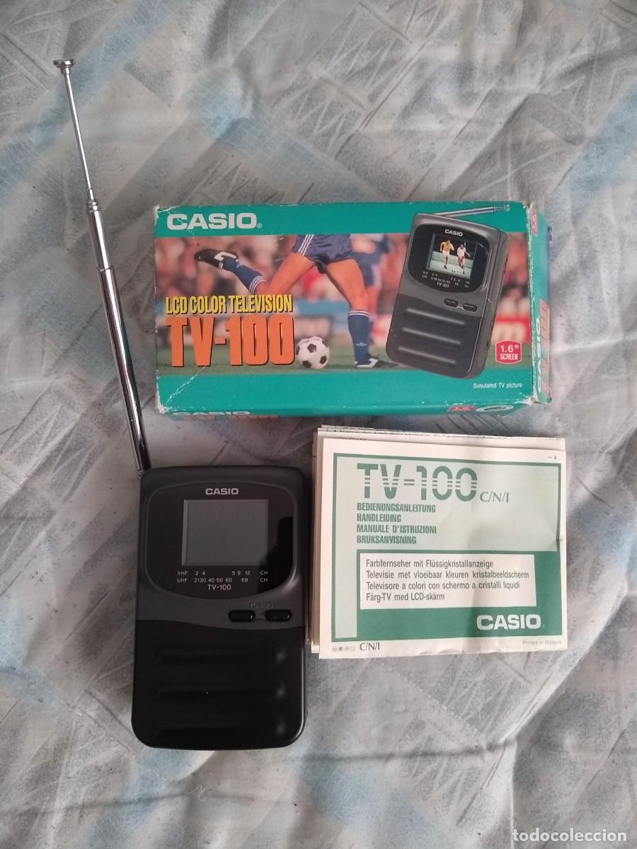 Segunda mano: LCD color televisi&oacute;n CASIO TV-100 1.6&rdquo; - Foto 1