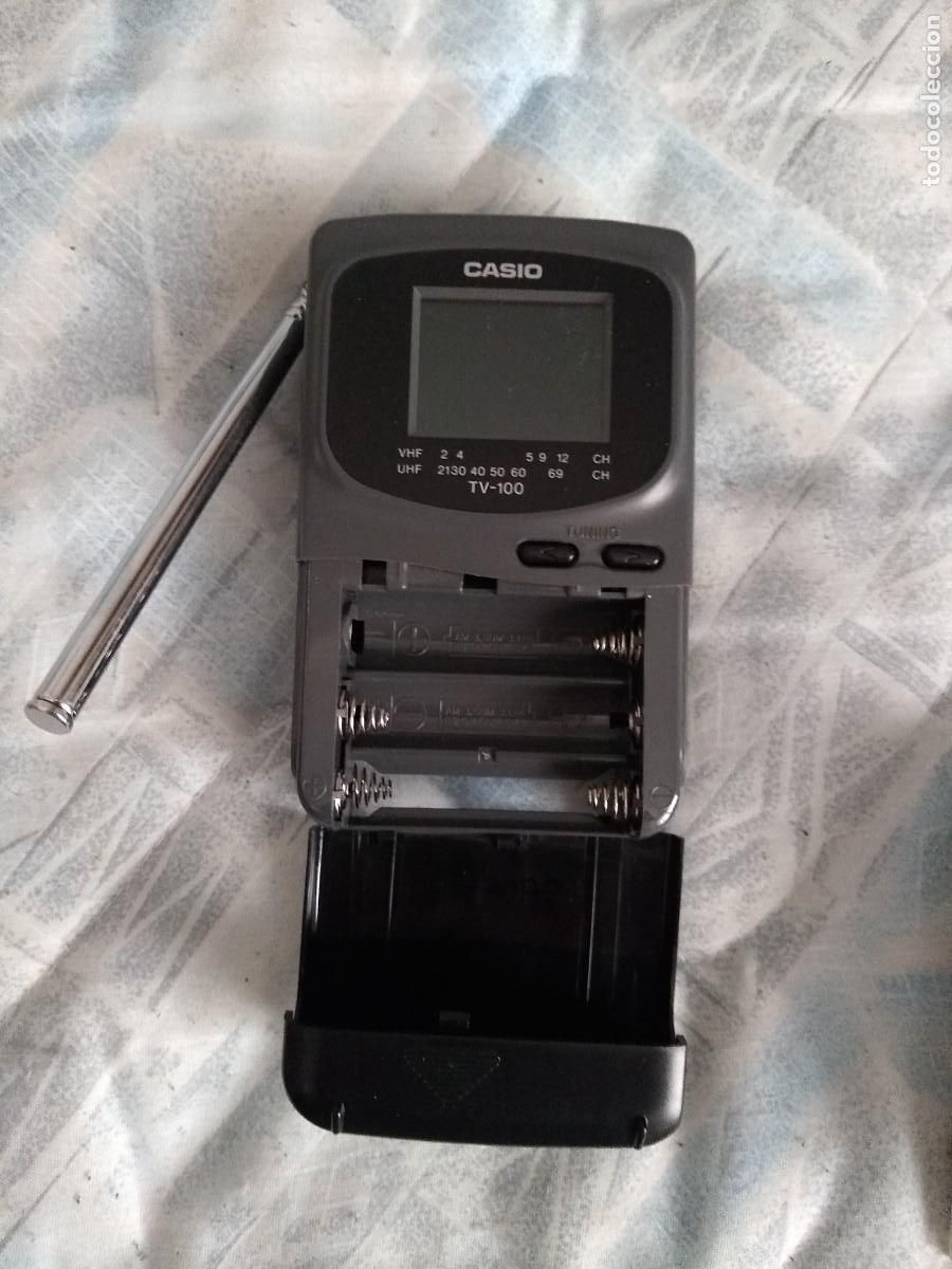 Segunda mano: LCD color televisi&oacute;n CASIO TV-100 1.6&rdquo; - Foto 3