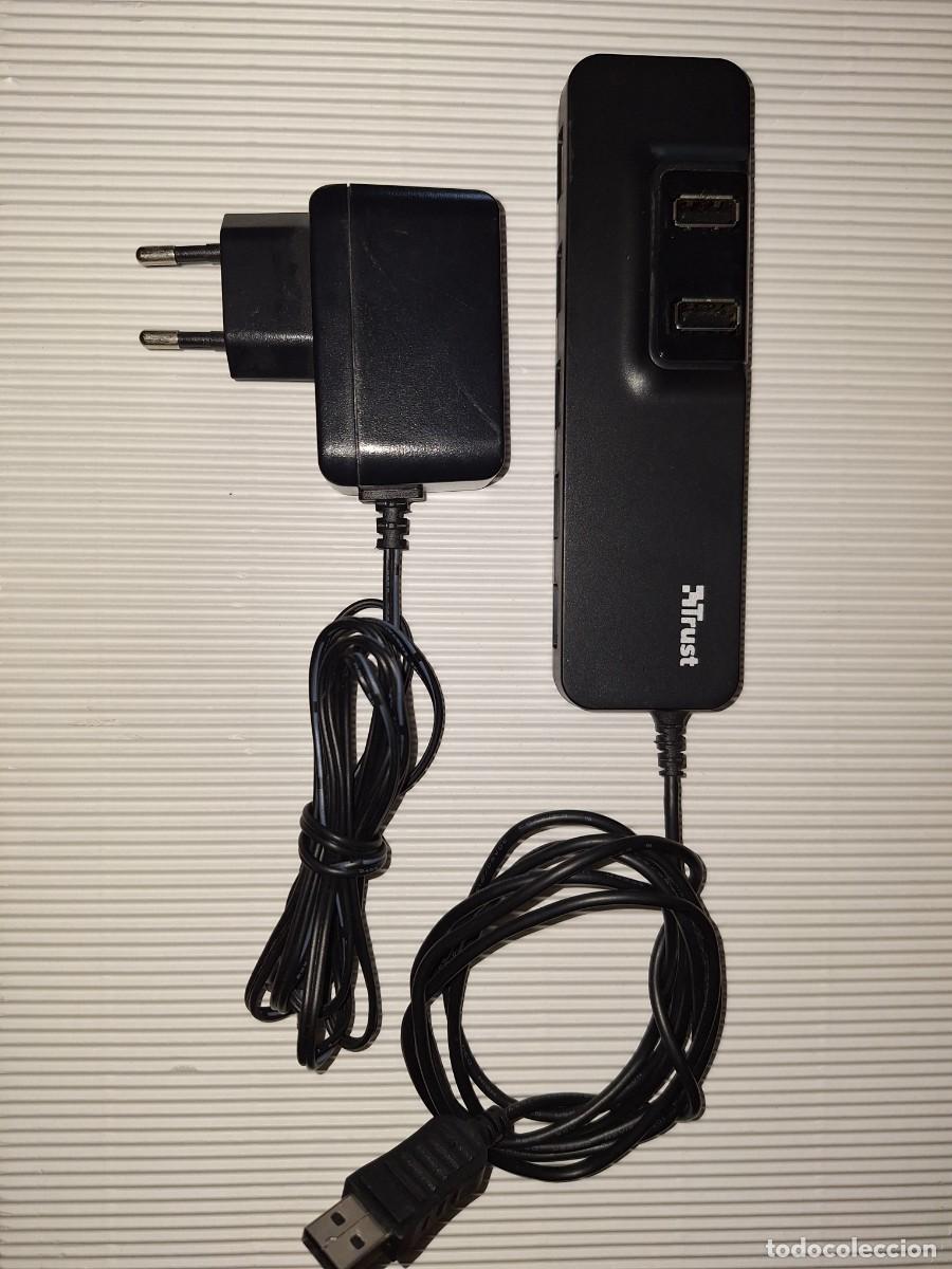 Segunda mano: HUB USB, MARCA TRUST, 7 TOMAS. - Foto 1